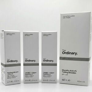 ‼️SALE‼️ BNIB 4 x THE ORDINARY BUNDLE SET - NEW SEALED 4 BOTTLES NEW